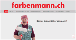 Desktop Screenshot of farbenmann.ch